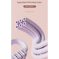 Purple Adjustable Resistance Chest Expander with 6 Levels