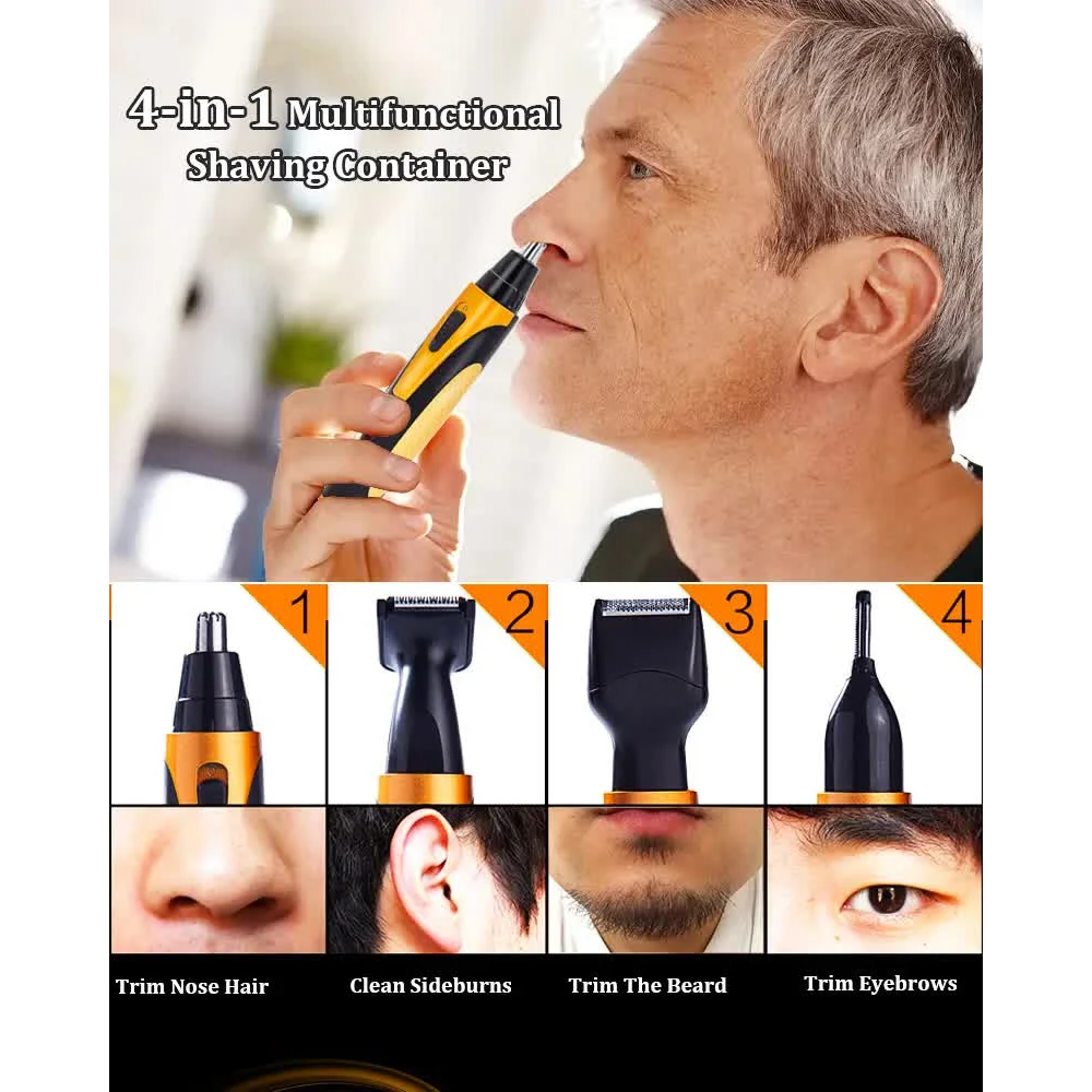 Purple and Black Versatile 4-in-1 USB Rechargeable Men’s