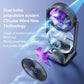 Purple Dual Head USB Rechargeable Desk Fan - Portable