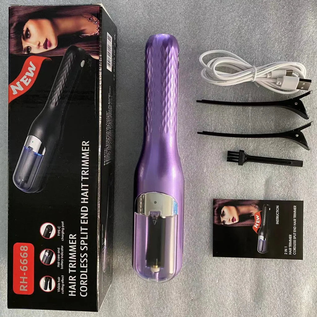 Purple Mini - Automatic Hair Repair Split End Remover