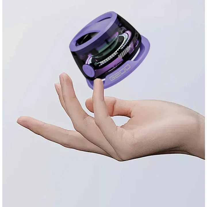 Purple Portable Mini Bluetooth Speaker with Magnetic Base