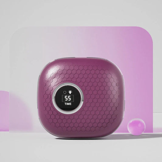 Purple Portable Ultrasonic Contact Lens Cleaner - Automatic