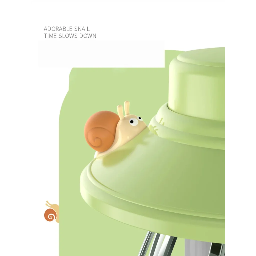 Purple Retro Snail Night Light - Portable Rechargeable