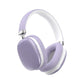 Purple Wireless Bluetooth Headphones - Over-Ear Deep Bass