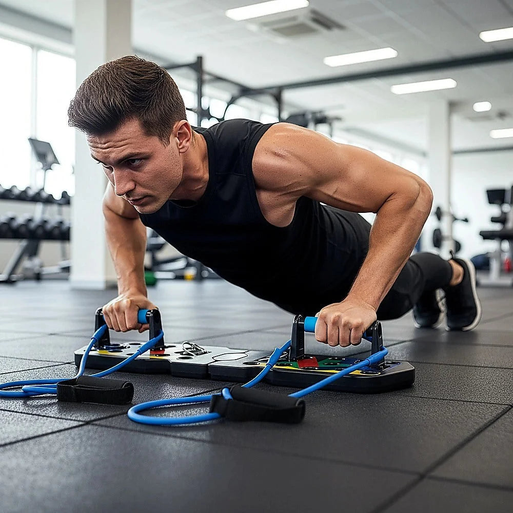Push Up Board Rack System 13-in-1 Body Building Workout