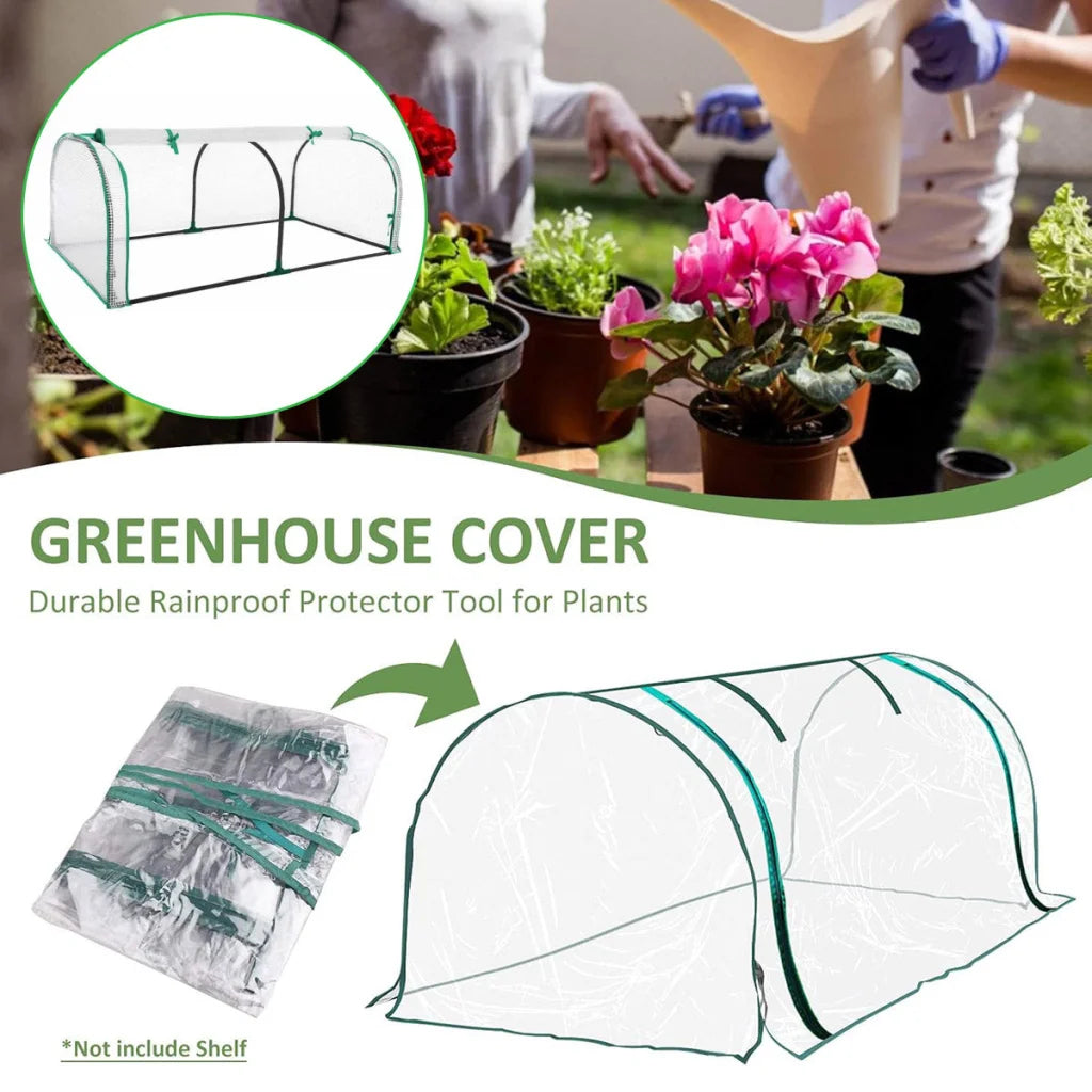 PVC Greenhouse Cover Replacement Plant Tent Garden Shelter