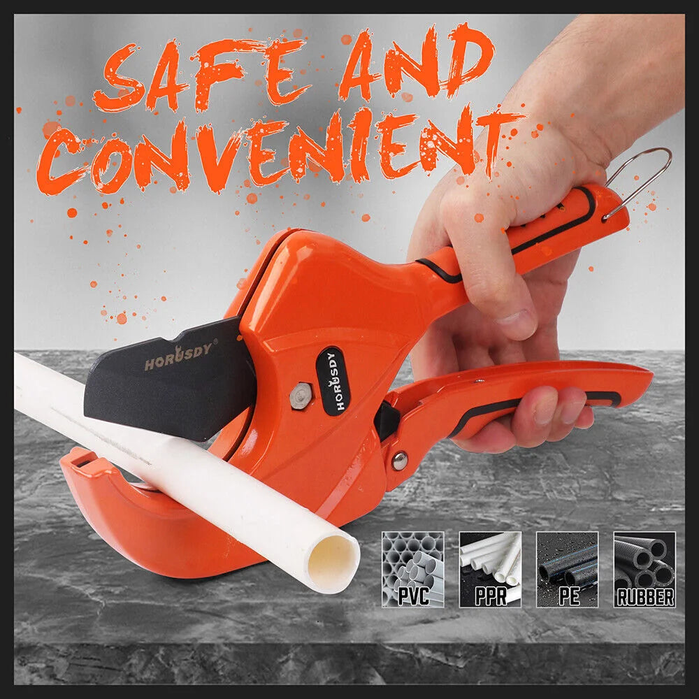 PVC Ratchet Cutter HORUSDY 64mm Deburring Tool 2-1/2’’