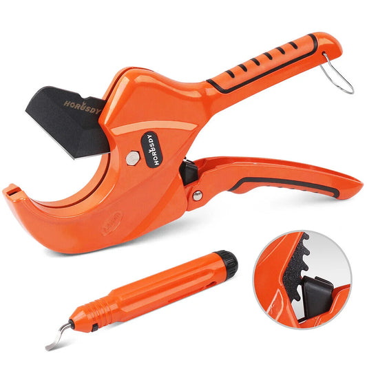 PVC Ratchet Cutter HORUSDY 64mm Deburring Tool 2-1/2’’