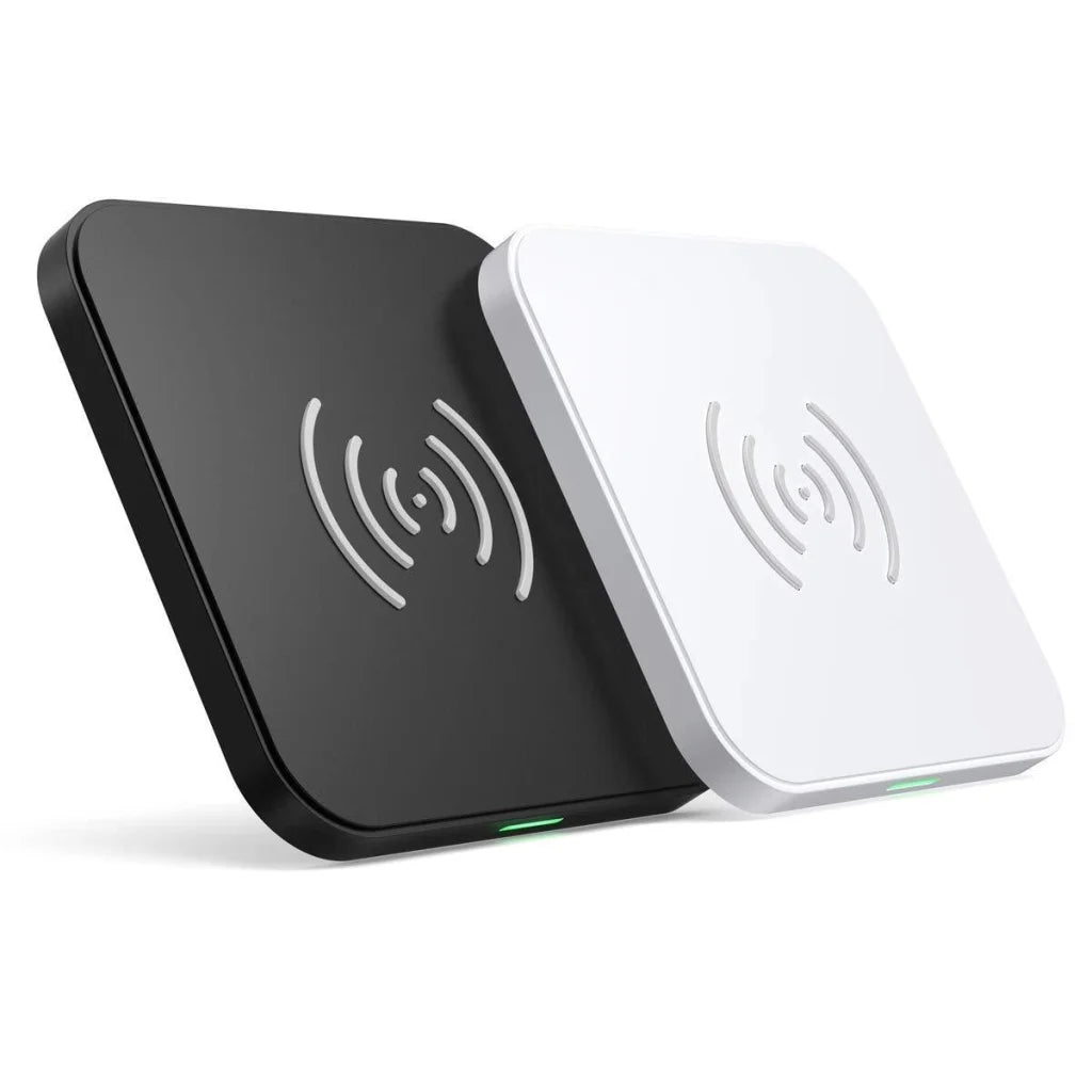 Qi Certified Fast Wireless Charging Pad Black & White 2