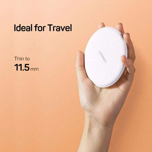 QI Wireless Charger - White (60112) - Battery Chargers &