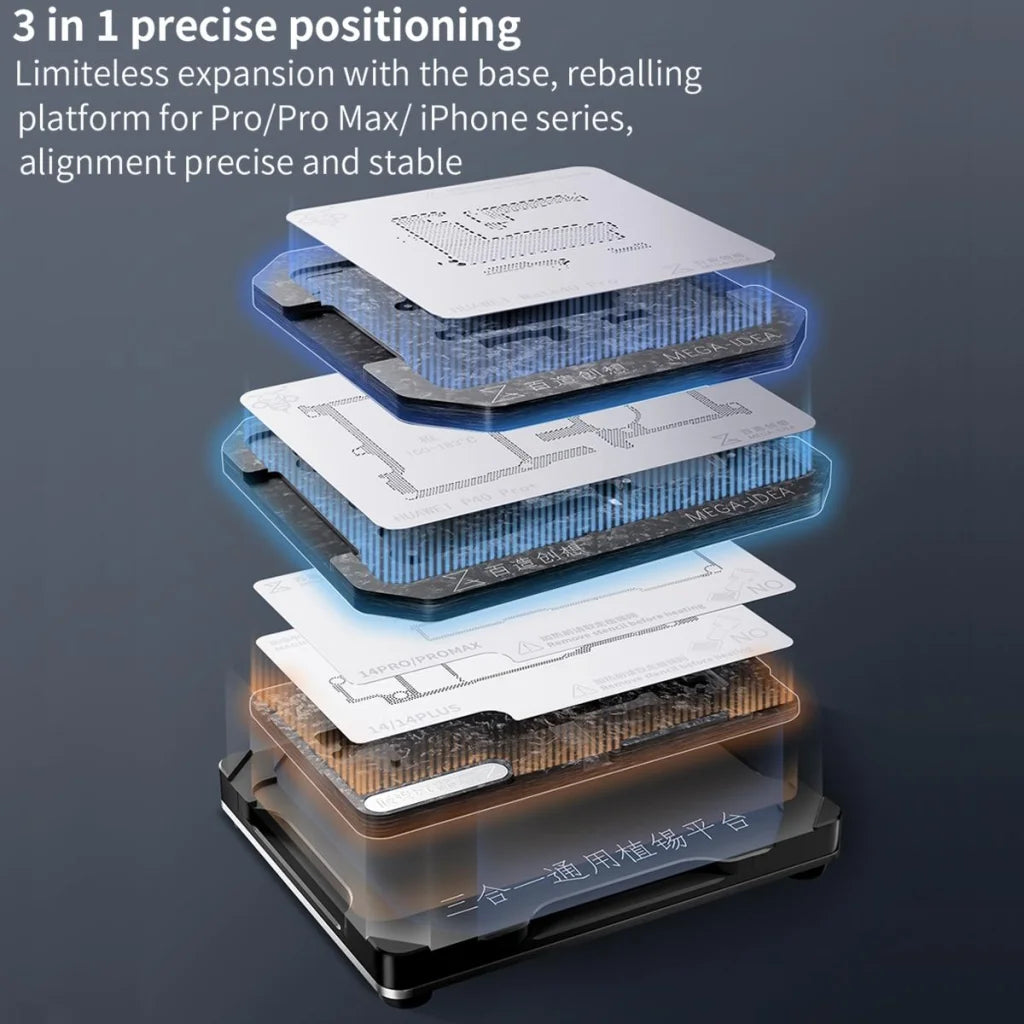 Qianli Mega Idea Bga Reballing Platform For Huawei P30 Pro - Multi Functional Middle Frame Positioning-1915197621409026052