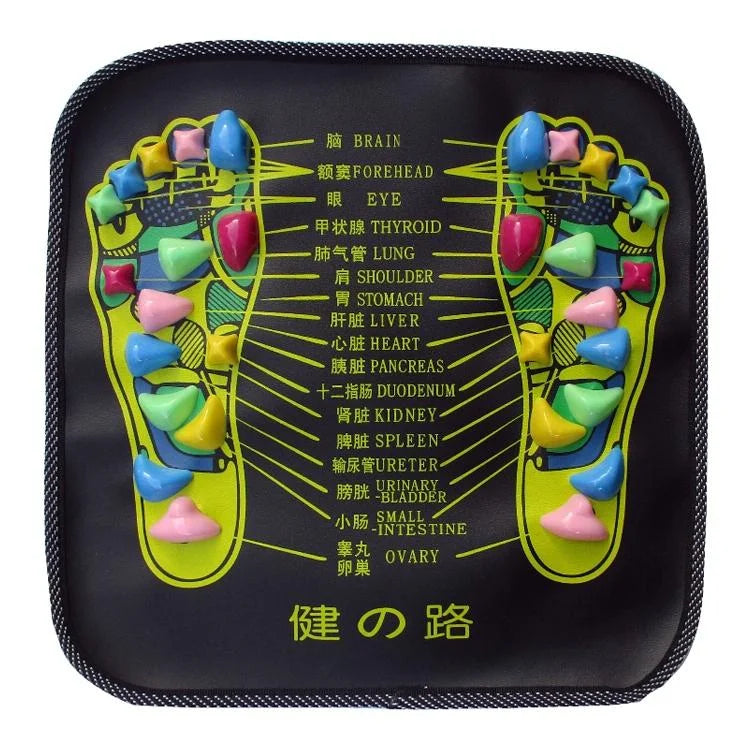 Quadrate Foot Massage Stones Relaxing Reflexology Pad