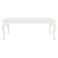 Queen Anne Coffee Table 120 x 70 cm - White - Furniture >