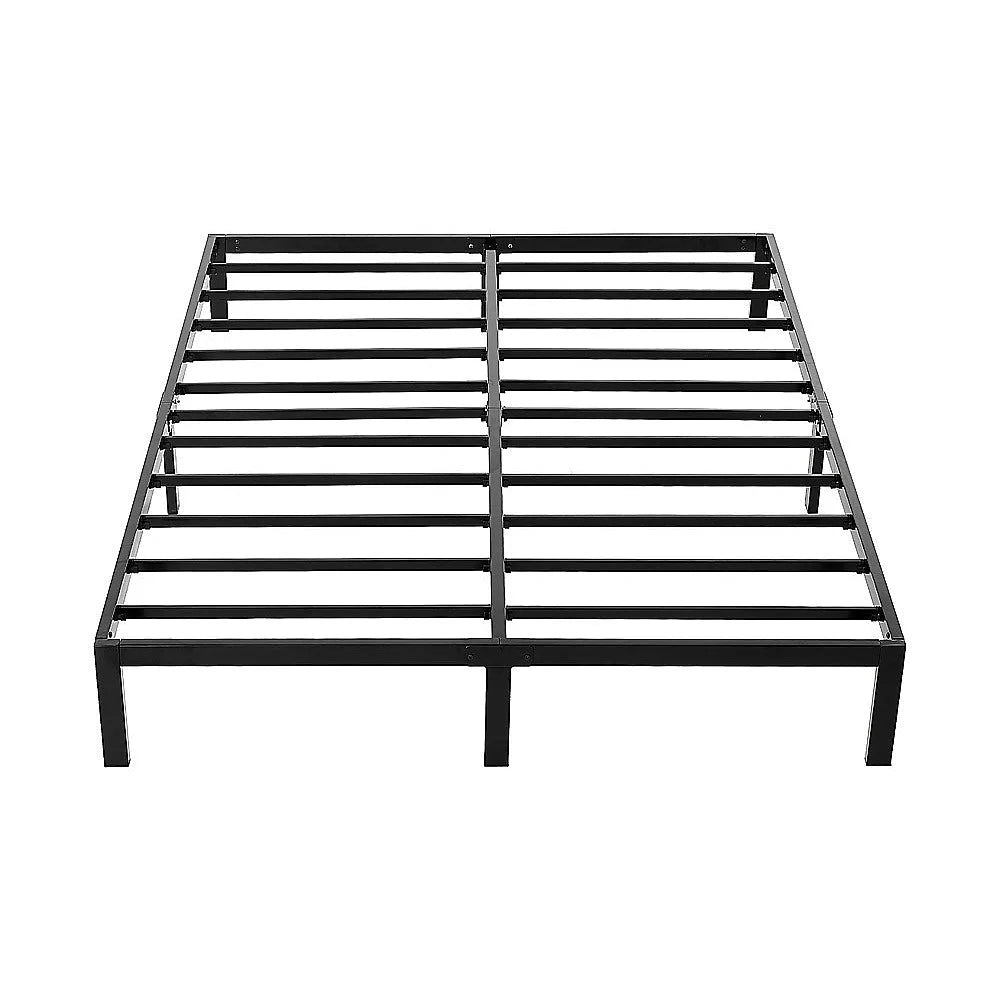 Queen Full Metal Bed Frame Base – Sturdy Steel Bed Base