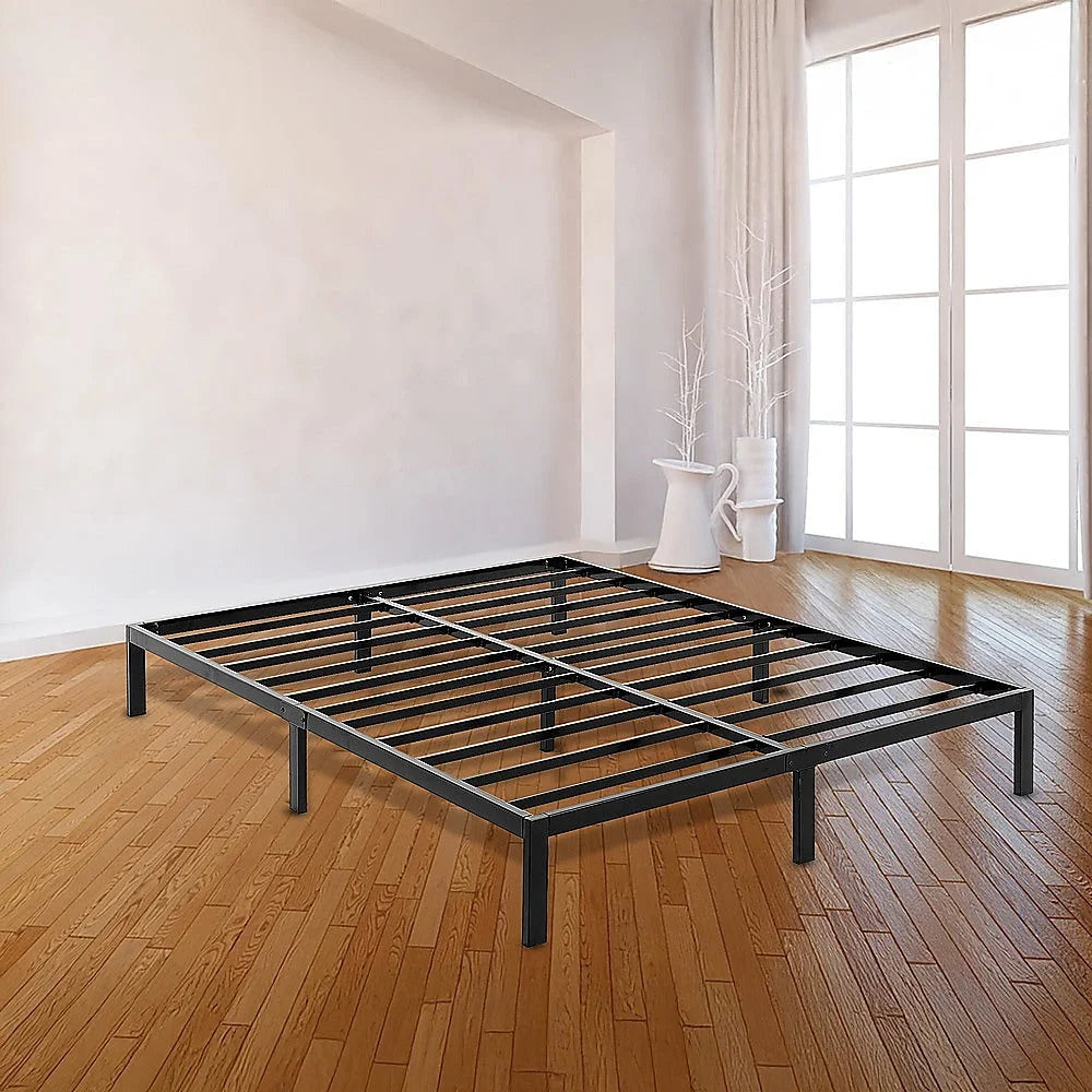 Queen Full Metal Bed Frame Base – Sturdy Steel Bed Base