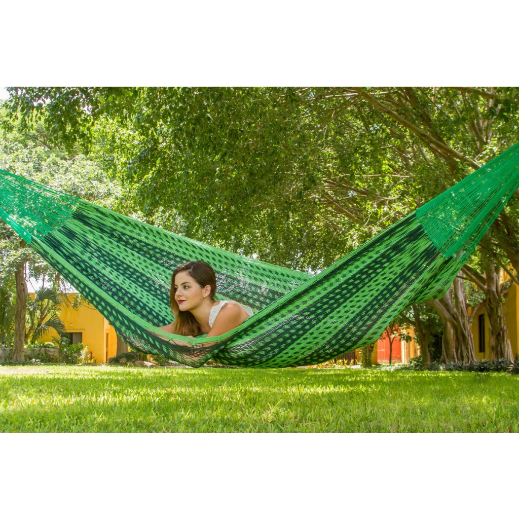 Queen Size Outdoor Cotton Hammock - Jardin - Hammocks