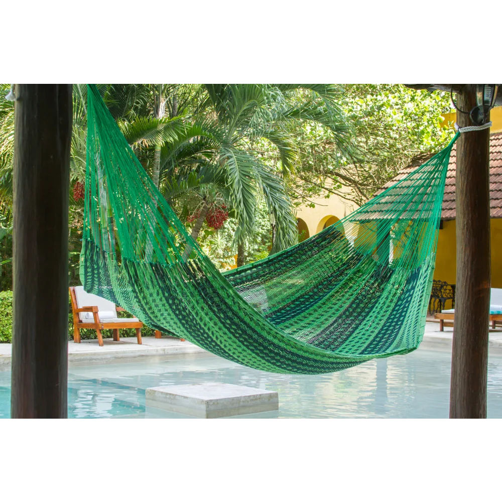 Queen Size Outdoor Cotton Hammock - Jardin - Hammocks