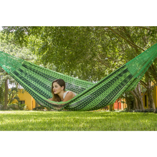 Queen Size Outdoor Cotton Hammock - Jardin - Hammocks