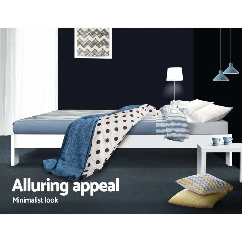 Queen Wooden Bed Base Frame Size Timber Foundation Mattress