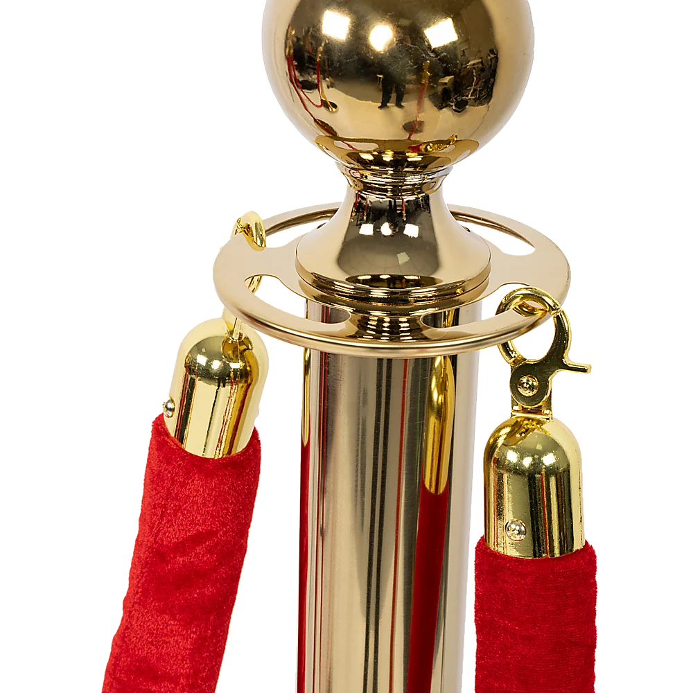 Queue Barriers 4x + 3 Ropes Exhibition Crowd Control