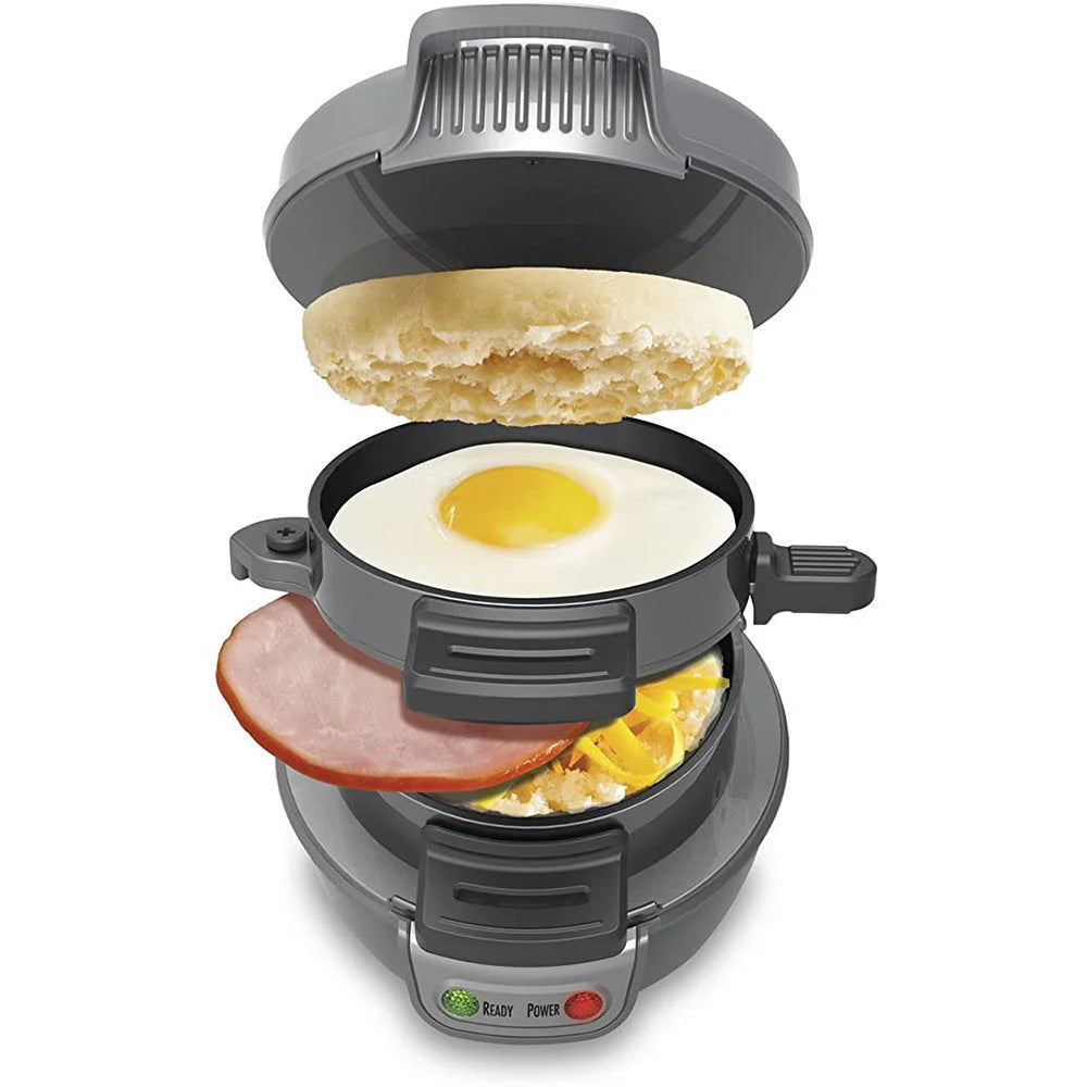 Quick & Easy Multi-Layer Sandwich & Burger Maker with Egg