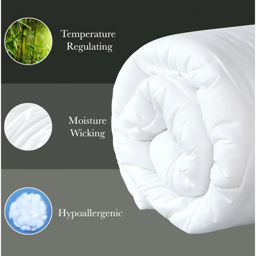 Quilt 100% Premium Bamboo Microfiber - King Size - Home &