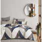 Quilt Cover Set 100% Cotton Oliver Reversible Printed