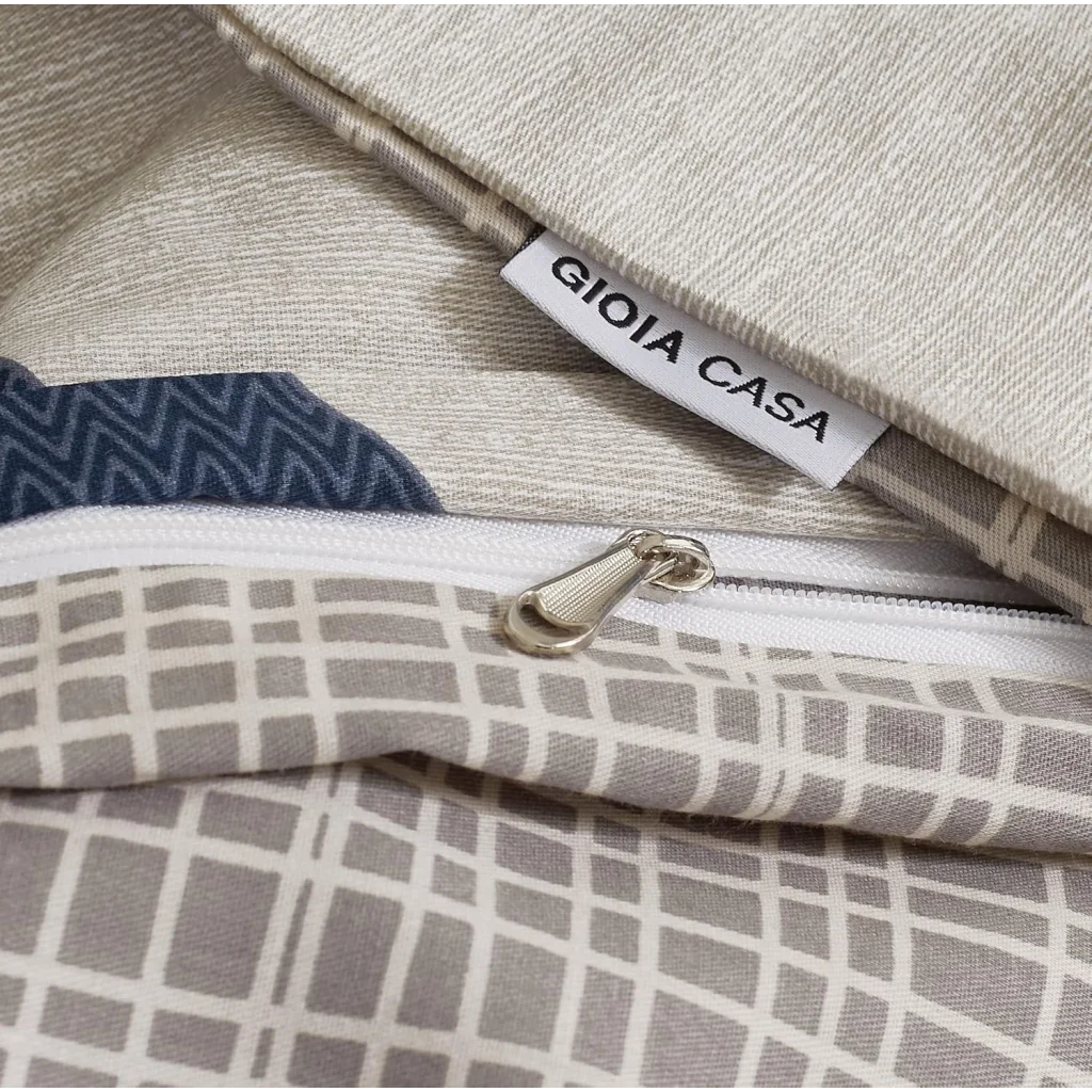 Quilt Cover Set 100% Cotton Oliver Reversible Printed