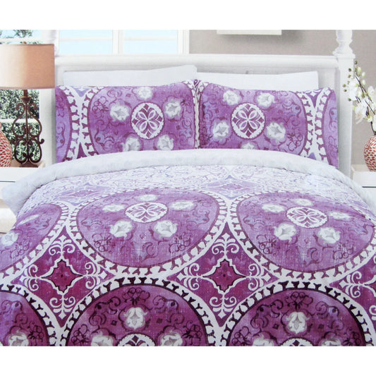 Quilt Cover Set 225TC Kasbah Mandala Cotton Rich Easy Care