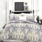 Quilt Cover Set 250TC Cotton Reversible Elizabeth Queen
