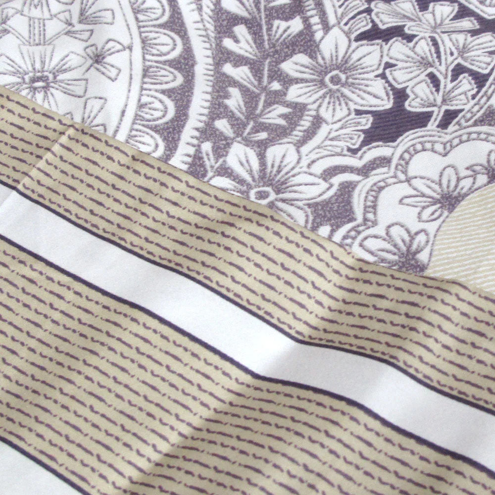Quilt Cover Set 250TC Cotton Reversible Elizabeth Queen