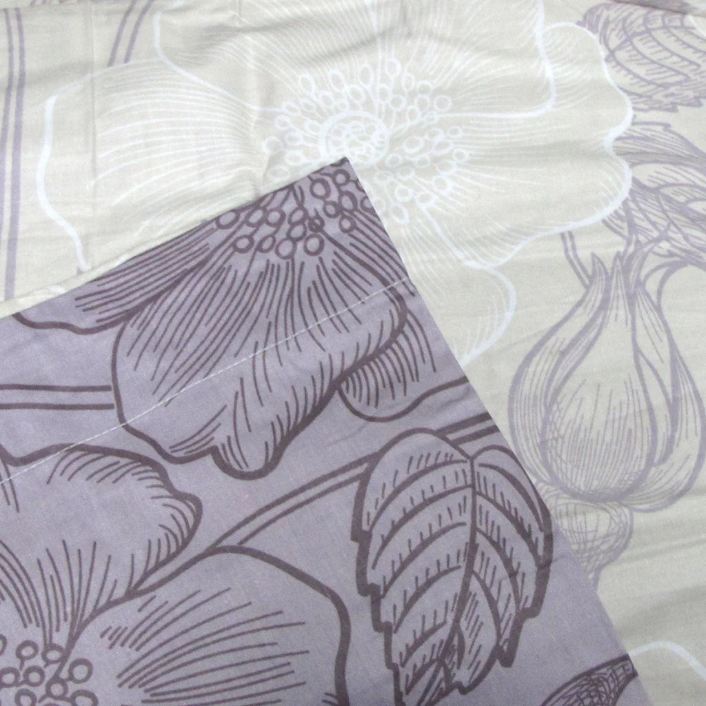 Quilt Cover Set 250TC Gilmore Cotton Reversible Queen
