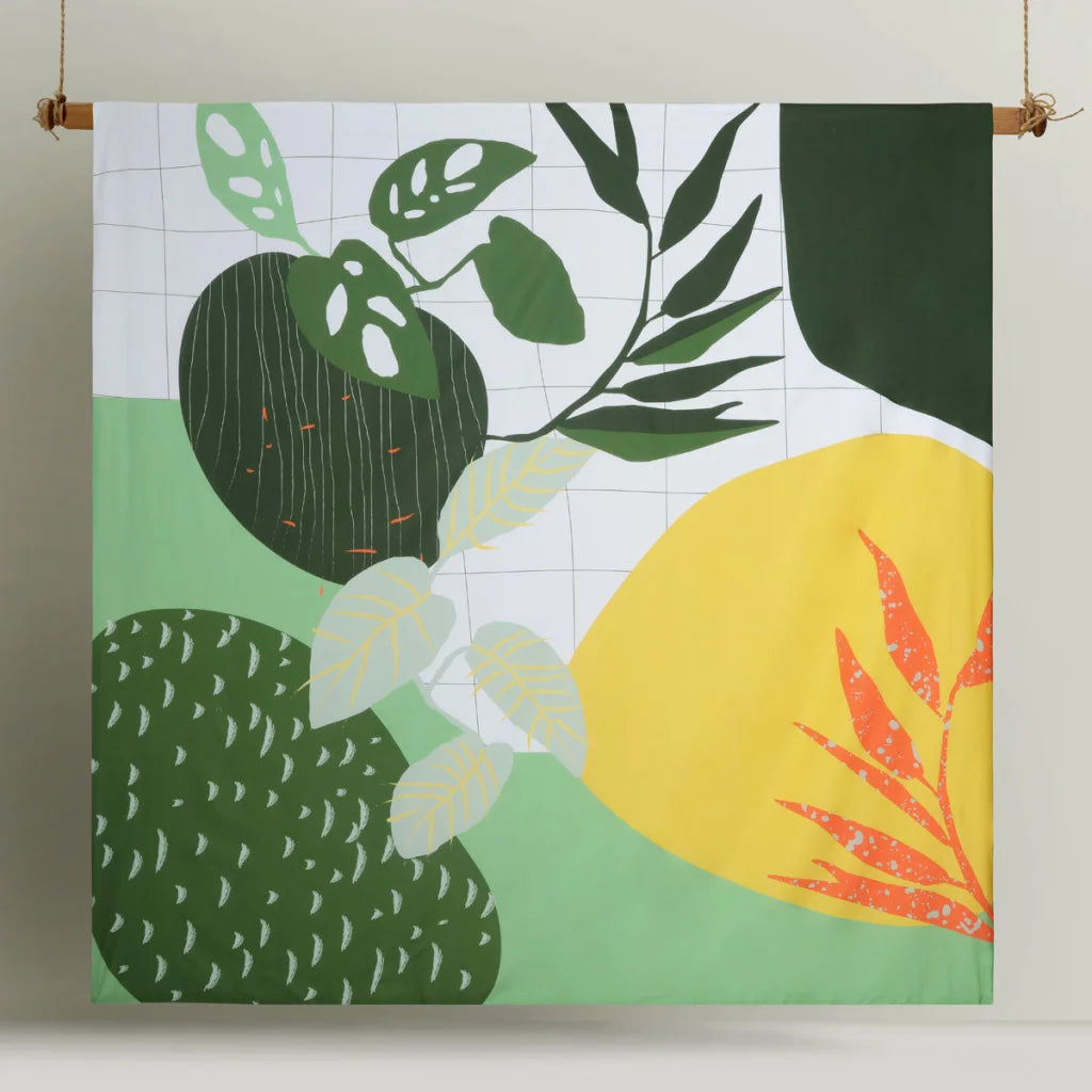 Quilt Cover Set Accessorize Ren Multi Cotton - King - Home