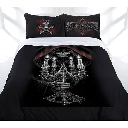 Quilt Cover Set Anne Stokes Candelabra - Queen - Home &