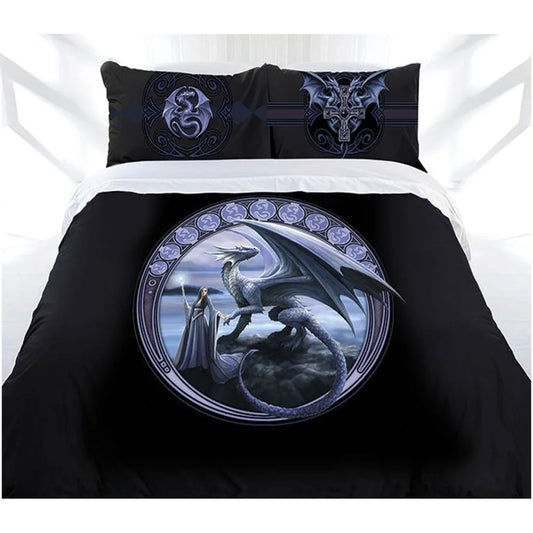 Quilt Cover Set Anne Stokes New Horizon - King - Home &