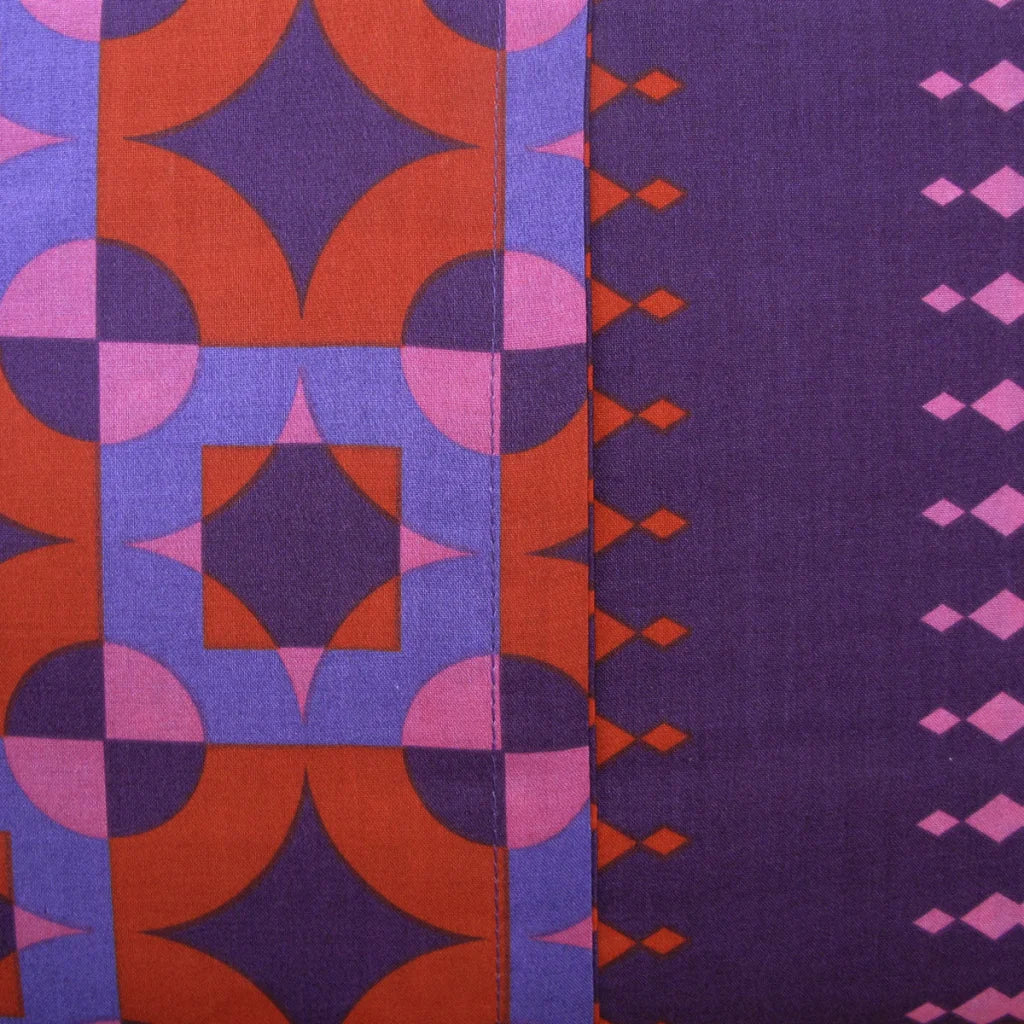 Quilt Cover Set Apartmento Miami Magenta Reversible