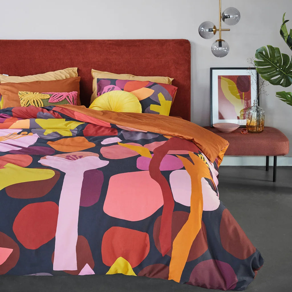Quilt Cover Set Bedding House Candy Multi Cotton Sateen