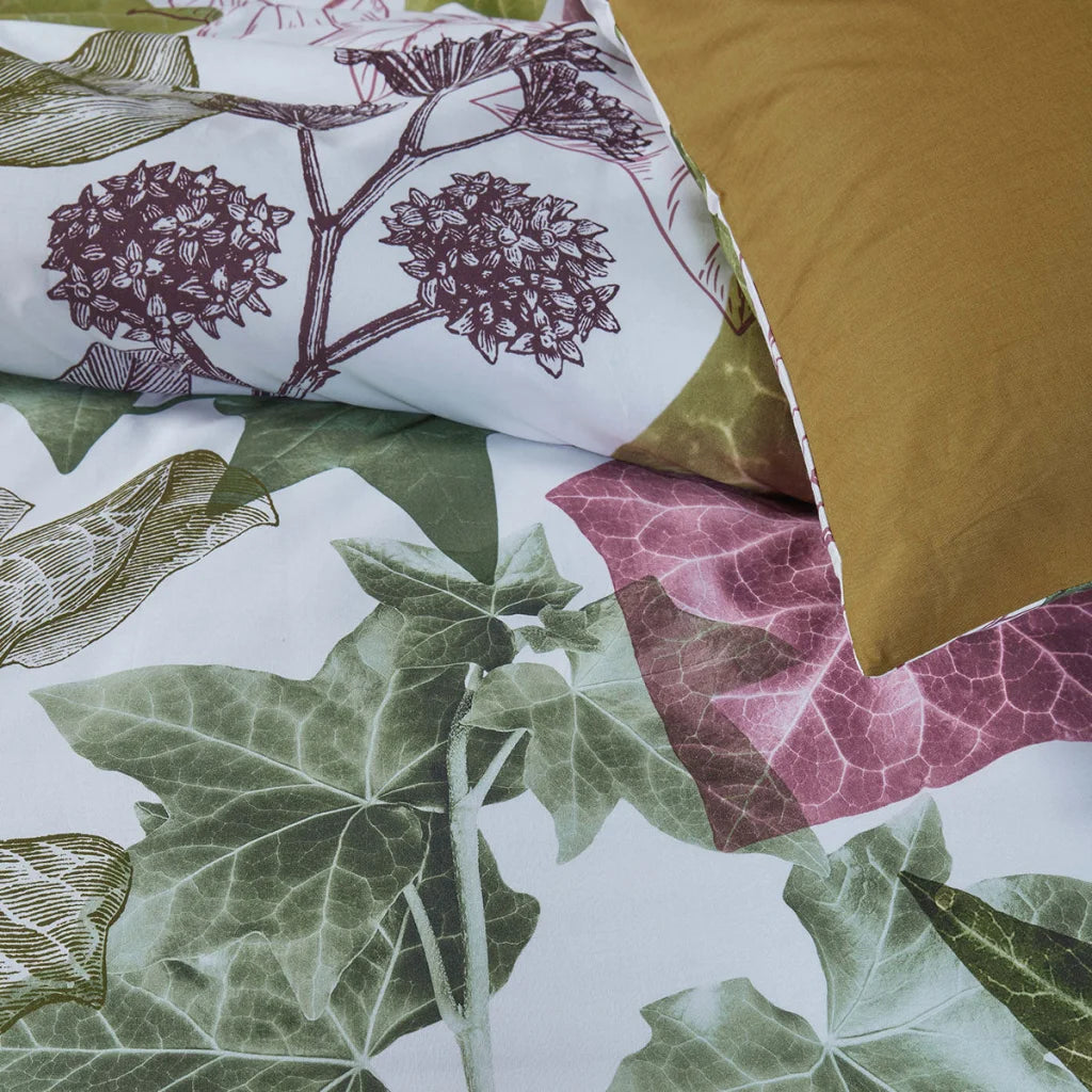 Quilt Cover Set Bedding House Ivy Multi Cotton - Queen