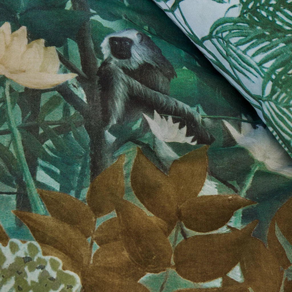 Quilt Cover Set Bedding House Madagascar Green Cotton