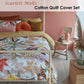 Quilt Cover Set Bedding House Scarlett Multi Cotton - Queen