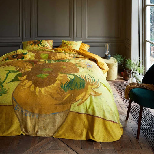 Quilt Cover Set Bedding House Tournesol Yellow - King