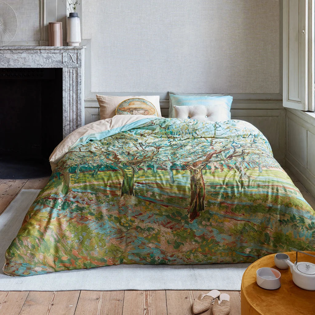 Quilt Cover Set Bedding House Van Gogh Orchard Natural