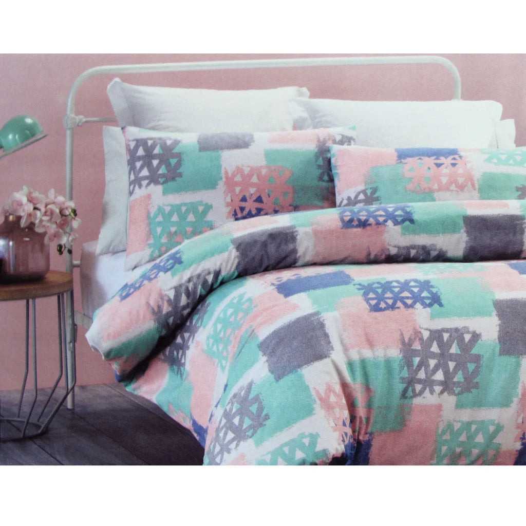 Quilt Cover Set Belmondo Gouache Niro Easy Care King