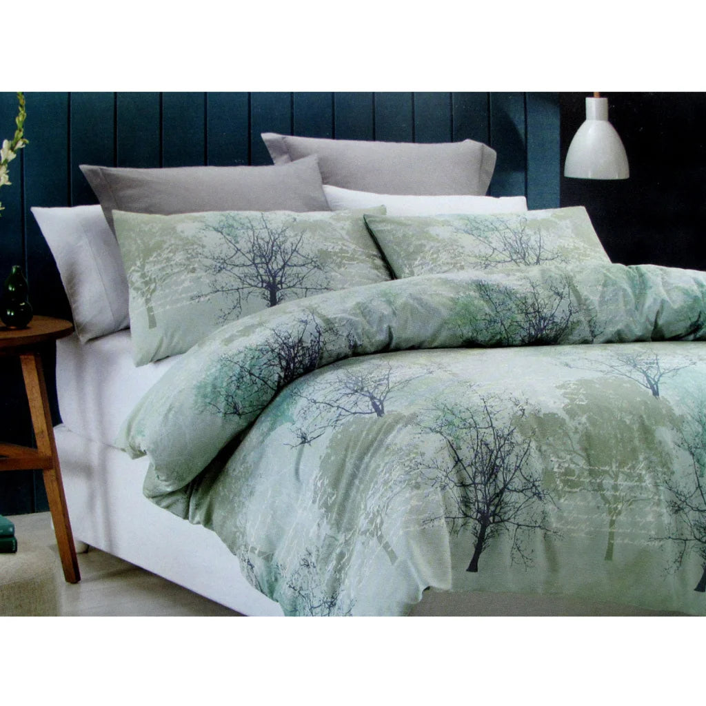Quilt Cover Set Belmondo Sherbrooke Forest Easy Care Queen