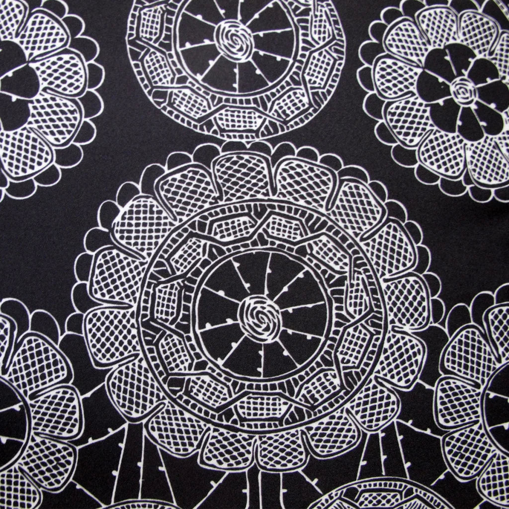 Quilt Cover Set Big Sleep Batik Black - Double - Home &