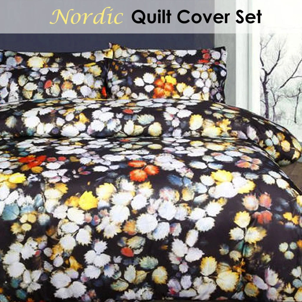 Quilt Cover Set Big Sleep Nordic Multi - Double - Home &