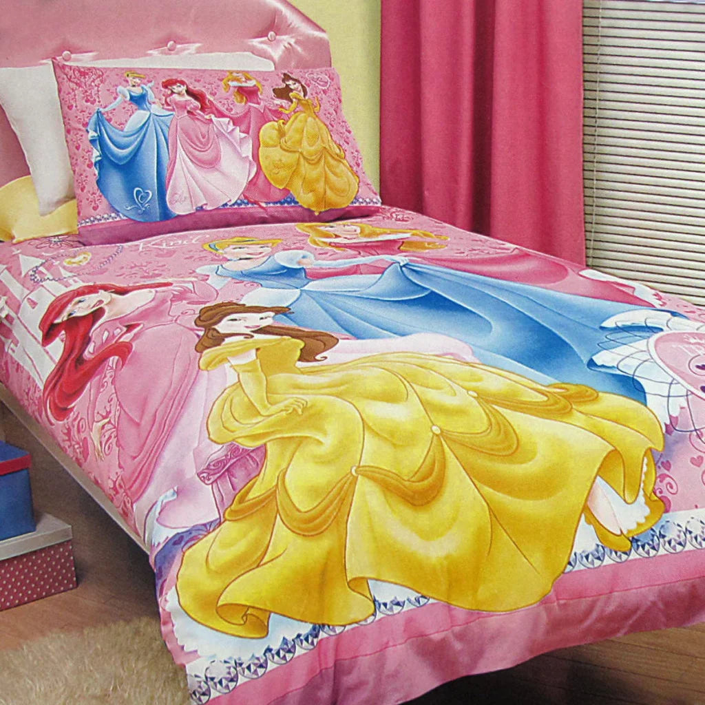 Quilt Cover Set Caprice Disney Three Princesses Licensed