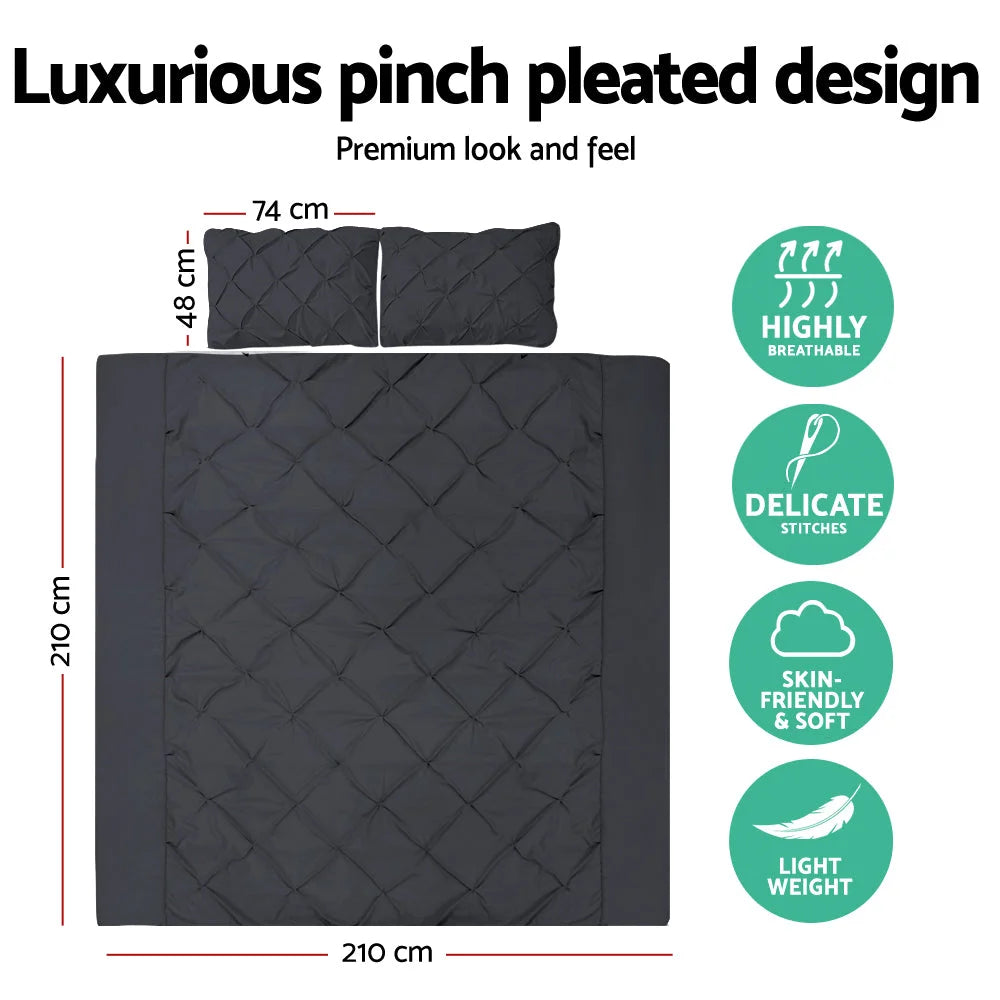 Quilt Cover Set Cotton Queen Bed