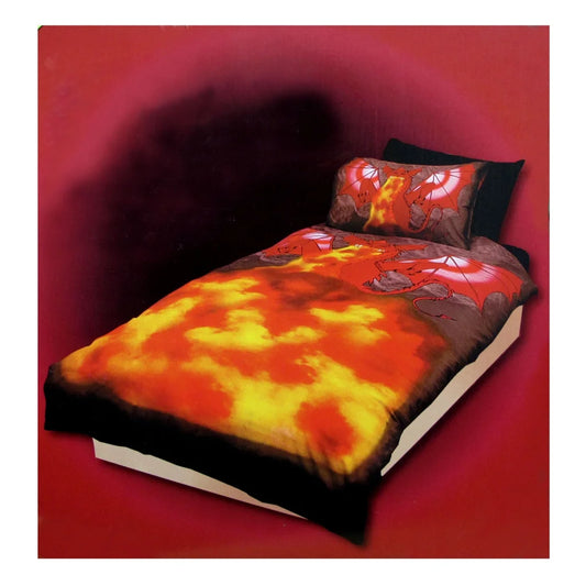 Quilt Cover Set Dragon Fire Single 296