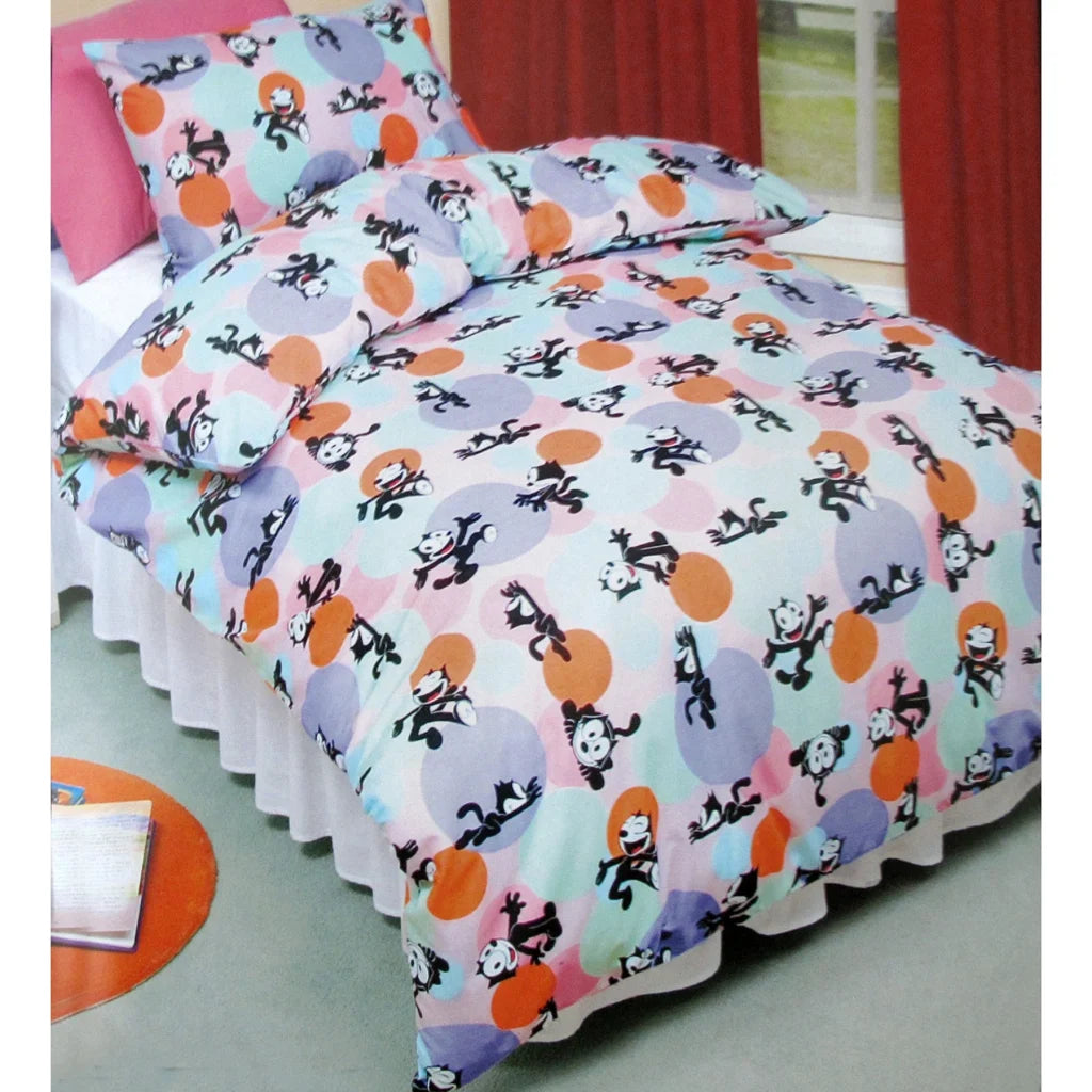 Quilt Cover Set Felix The Cat Single - Home & Garden